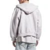 Hoodie mit Reißverschluss am Rücken, Regular Fit „Dirty White baby-pink“ 803264TSVP12420
