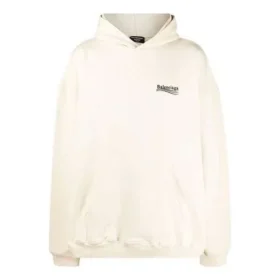 Hoodie „White“ im Large-Fit-Schnitt für die Political Campaign 620973TKVI98962