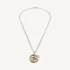 Horoskop-Halskette „Zwillinge“ in Gold/Silber Horoskop-Halskette „Zwillinge“ in Gold/Silber