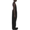 Hose mit elastischem Bund und geradem Bein „Black“ 743903TNT391000