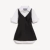 Hybrid-Hemdkleid für Damen in Schwarz Hybrid-Hemdkleid für Damen in Schwarz