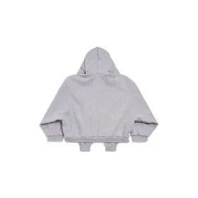 Incognito Boxy Zip-up Hoodie, Large Fit „Grey“ 799463TQVX11300