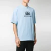 Interlocked BB Regular Fit T-Shirt „Light Blue“ 578139TGV755840