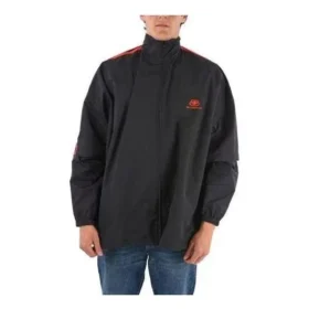 Jacke mit doppeltem Reißverschluss und Ärmeln „Schwarz“ 602278TG0114100