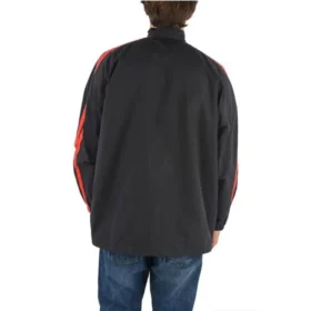 Jacke mit doppeltem Reißverschluss und Ärmeln „Schwarz“ 602278TG0114100