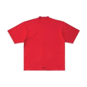 Je t’aime T-Shirt Large Fit „Red“ 744439TOVM75871
