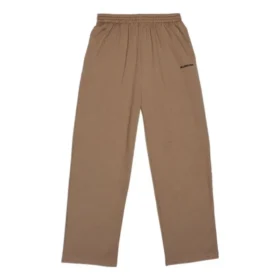 Jogginghose aus Baumwolle mit gesticktem Logo „Brown“ 674594TMVF57761