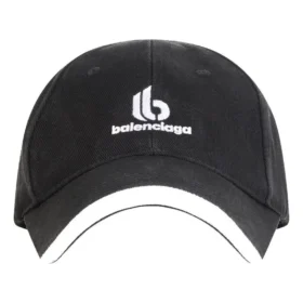 Kappe mit Double-B-Logo „Schwarz“ 673323410B21077