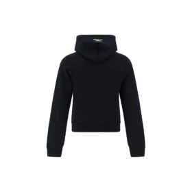Kapuzen-Hoodie mit Reißverschluss „Black“ 790382TQVN91000