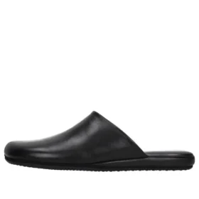 Klassische flache Pantoletten „Black“ 678365WA72N1080