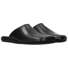 Klassische flache Pantoletten „Black“ 678365WA72N1080