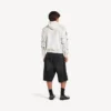 Klassischer Herren-Hoodie mit Reißverschluss in Weiß Klassischer Herren-Hoodie mit Reißverschluss in Weiß
