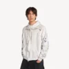 Klassischer Herren-Hoodie mit Reißverschluss in Weiß Klassischer Herren-Hoodie mit Reißverschluss in Weiß