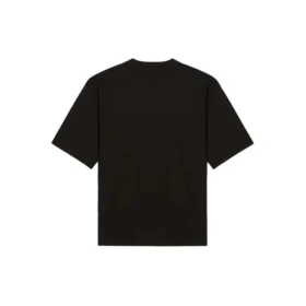 Klassisches Logo, groß, kurzärmelig, Unisex, schwarz 620941TIV501070