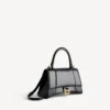 Kleine Damenhandtasche in Hourglass-Form in Schwarz Kleine Damenhandtasche in Hourglass-Form in Schwarz