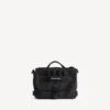 Kleine Herren-Messenger-Tasche im Army-Stil in Schwarz Kleine Herren-Messenger-Tasche im Army-Stil in Schwarz