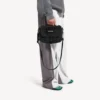 Kleine Herren-Messenger-Tasche im Army-Stil in Schwarz Kleine Herren-Messenger-Tasche im Army-Stil in Schwarz