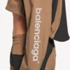 Kürzliche Techwear-Jacke für Damen in Camel Kürzliche Techwear-Jacke für Damen in Camel