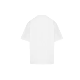 Kurzarm-T-Shirt mit Crown-Logo-Alphabet-Aufdruck, Weiß, 594599TGV489000
