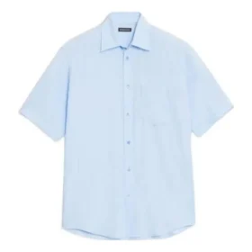 Kurzarmhemd „Hellblau“ 584019TFO024850