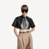 Kurzes Damen-T-Shirt in Schwarz Kurzes Damen-T-Shirt in Schwarz