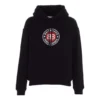 Langarm-Hoodie mit BB-Logo, schwarz 612959TJVD71000