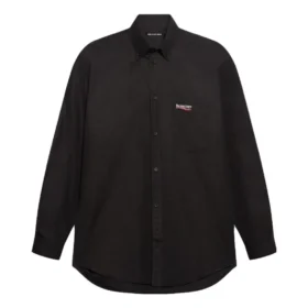 Langarm-Shirt „Black“ aus der Political Campaign 621960TYB181000