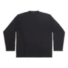 Langarm-T-Shirt Oversized „Black Faded“ 739783TOVF49034