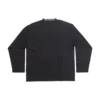 Langarm-T-Shirt Oversized „Black Faded“ 739783TOVF49034