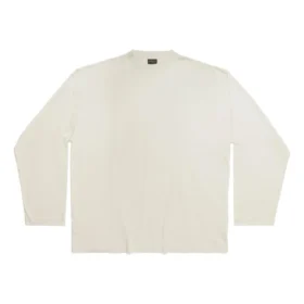 Langarm-T-Shirt Oversized „Off White“ 739783TOVF49199