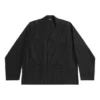 Langarmhemd, mittlere Passform „Black“ 658844TEM161000