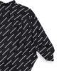 Langarmshirt mit „Typo“-Logo-Print „Schwarz“ 671663TLLJ11070