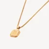 Lange Halskette „Nano Square“ in Gold Lange Halskette „Nano Square“ in Gold