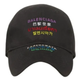 Languages Logo Cap „Black Multicolor“ 641238410B21098 Languages Logo Cap „Black Multicolor“ 641238410B21098