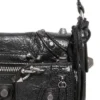 Le Cagole Xs Flap Bag mit Piercings „Schwarz“ 7190822AAE31000