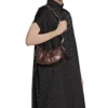 Le Cagole Xs Umhängetasche Metallic „Brown“ 6713090GT3Y2564
