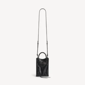 Le City Tote-Handytasche für Damen in Schwarz