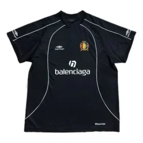 Lion Crest Fußball-T-Shirt, Oversize „Schwarz“ 767884TPVG21070