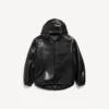 Locker sitzender Damen-Hoodie in Schwarz Locker sitzender Damen-Hoodie in Schwarz
