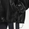 Locker sitzender Damen-Hoodie in Schwarz Locker sitzender Damen-Hoodie in Schwarz