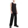Lockeres Tanktop „Schwarz“ 697880TMVM31070