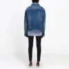 Logo-Denim-Jacke „Blue“ 557388TBP464773