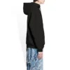 Logo-Hoodie in mittlerer Passform „Washed Black“ 600583TLVB81146