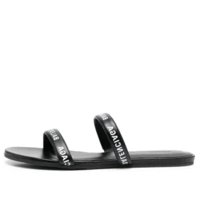 Logo-Sandalen „Calf Black“ 694999WCAE11090