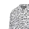Logo Strips Minimal Shirt „Weiß“ 681812TML219040