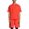 Logo-T-Shirt in Regular-Fit „Bright Red“ 612965TMVF43168