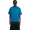 Logo-T-Shirt, Medium Fit „Blue“ 612966TLVB99567