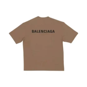 Logo-T-Shirt Medium Fit „Tan“ 612966TMVF47761