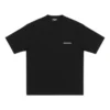 Logo-T-Shirt, Medium-Passform „Schwarz“ 612966TMVF41070