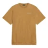 Logo-T-Shirt, mittlere Passform „Beige“ 612966TLVB39504